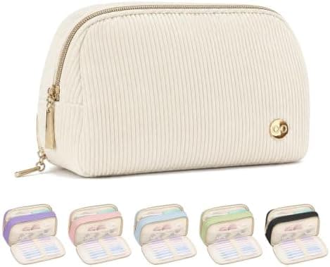 Sooez Cute Pencil Case,Soft Corduroy Large Capacity Pencil Pouch for girls - Image 2