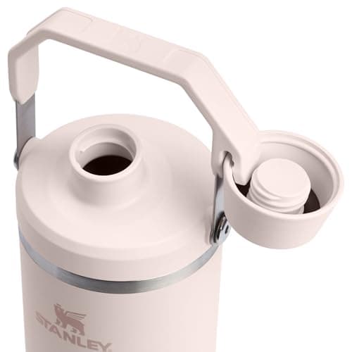 Stanley IceFlow 2.0 Fast Flow Tumbler with Handle 40 oz | Twist On Angled Spout Lid | Leakproof Water Bottle | Insulated Stainless Steel | BPA-Free | Rose Quartz - Image 2