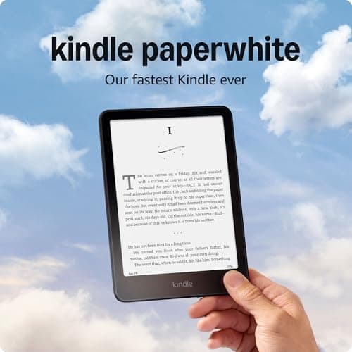 Amazon Kindle Paperwhite 16GB (newest model) – Our fastest Kindle ever, with new 7" glare-free display and weeks of battery life – Black - Image 7