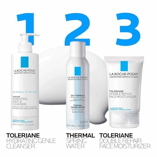 La Roche-Posay Toleriane Hydrating Gentle Face Cleanser, Hydrating Facial Cleanser With Niacinamide + Ceramides, Daily Face Wash For Dry Skin To Normal Skin, Sensitive Skin Tested, Fragrance Free - Image 8