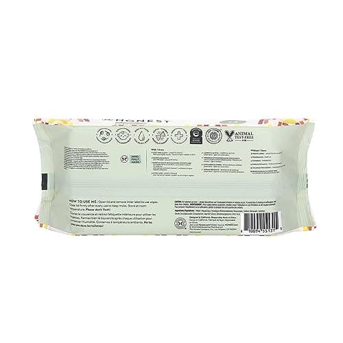 The Honest Company Clean Conscious Multi-Use Wipes | Hypoallergenic + Unscented for Sensitive Skin | Over 99% Water, Compostable, Plant Based, Baby Wipes | Geo Mood, 60 Count - Image 11