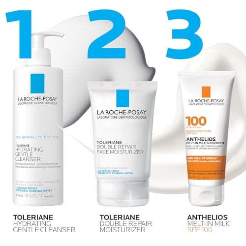 La Roche-Posay Anthelios Melt-In Milk Sunscreen SPF 100, Sunscreen For Body & Face, Broad Spectrum SPF + Antioxidants, Oil Free, For Sun Sensitive Skin, Oxybenzone Free - Image 6