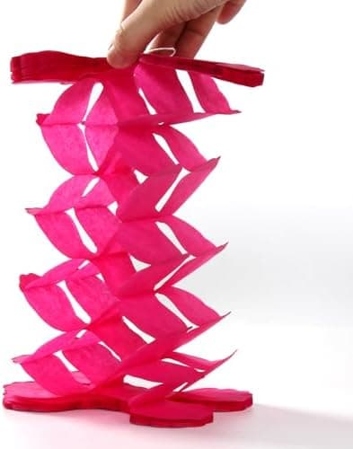 Amazon.com: Hot-Pink Burnt-Orange Fall Party-Decorations - 12pcs Streamers-Garland Birthday Baby Shower 4-Leaf Clover Paper Banners,Sunset Autumn Thanksgiving Bridal Wedding Graduation Backdrop Decor Ouruola : Home & Kitchen - Image 6