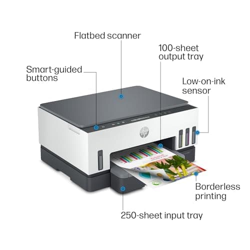HP Smart Tank 7001 Wireless All-in-One Ink Tank Printer with up to 2 years of ink included (28B49A) - Image 4