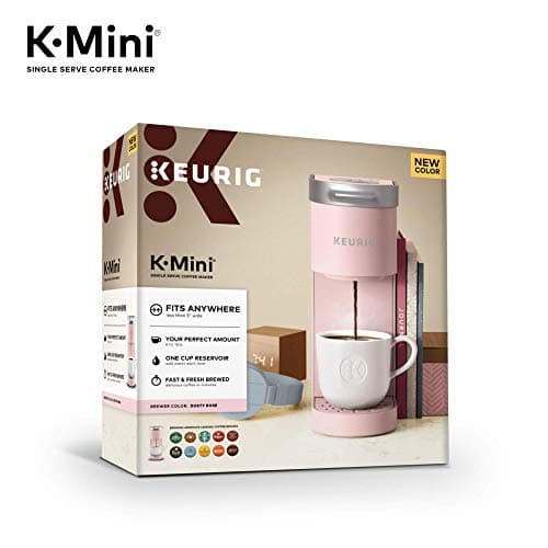 Keurig K-Mini Single Serve K-Cup Pod Coffee Maker, 6 to 12oz Brew size, with Cord Storage, Perfect for Small Spaces, Dusty Rose - Image 12