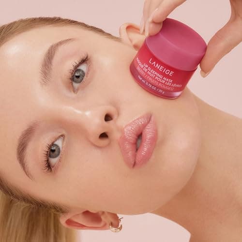 LANEIGE Lip Sleeping Mask, Berry: Nourishing Overnight Lip Treatment with Vitamin C, Shea & Murumuru Butter for Hydrating Dry, Flaky Lips - Image 2