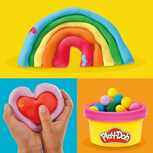 Play Doh Bulk Handout 42-Pack of 1-Ounce Modeling Compound Cans, Back to School Gifts, Prizes, & Party Favors, Kids Arts & Crafts, Preschool Toys, Ages 2+ (Amazon Exclusive) - Image 7