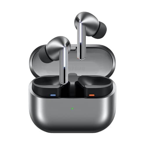 Samsung Galaxy Buds 3 Pro AI True Wireless Bluetooth Earbuds, Noise Cancelling, Sound Optimization, Redesigned Comfort Fit, Silver [US Version, Amazon Exclusive, 2Yr Warranty] - Image 2