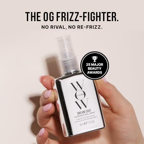 COLOR WOW Dream Coat Supernatural Spray, 1.7 fl oz – Keep Your Hair Frizz-Free and Shiny No Matter the Weather with Award-Winning Anti-Humidity Spray - Image 3