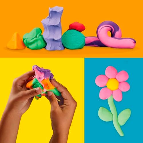 Play Doh Bulk Handout 42-Pack of 1-Ounce Modeling Compound Cans, Back to School Gifts, Prizes, & Party Favors, Kids Arts & Crafts, Preschool Toys, Ages 2+ (Amazon Exclusive) - Image 4