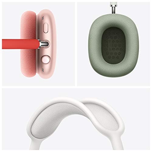 Apple AirPods Max Wireless Over-Ear Headphones, Active Noise Cancelling, Transparency Mode, Personalized Spatial Audio, Dolby Atmos, Bluetooth Headphones for iPhone – Silver - Image 5
