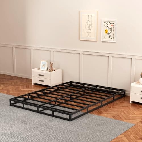 UNITED FLAMES 5 Inch High Profile Box Spring Full Size, Heavy Duty Mattress Foundation, Sturdy Box Spring for Full Bed, Easy Assembly, Noise Free (5, Full) - Image 5