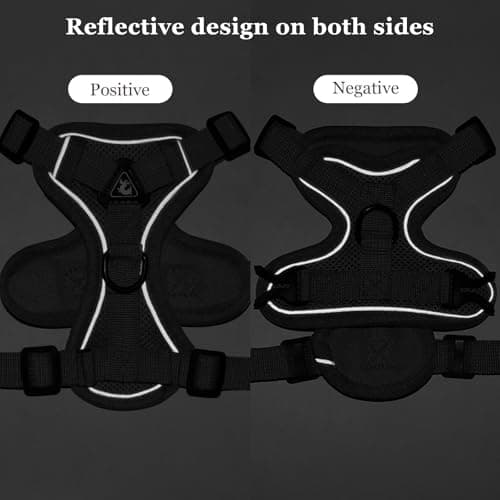 Wanheart cat Chest Harness and Leash, Anti-Escape Adjustable Soft mesh cat Leash and Chest Harness Set for All Types of Cats cat Vests (Grey, 11.02-16.5lb) - Image 4