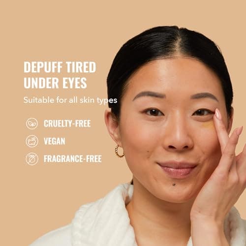 Good Molecules Yerba Mate Wake Up Eye Gel - Hydrating Under Eye Gel Cream with Hyaluronic Acid and Caffeine - Target Dark Circles and Puffiness - Skin Care for Face - Image 2