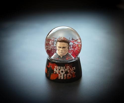 Halloween Michael Myers No Place to Hide Mini Snow Globe with Swirling Glitter Display | Horror Movie Collectible Keepsake | 3 Inches Tall - Image 5