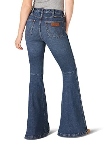 Wrangler Women's Retro High Rise Trumpet Flare Jean, Paige, 29-32 - Image 3