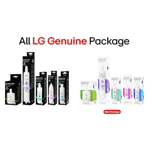 LG LT1000P - 6 Month / 200 Gallon Capacity Replacement Refrigerator Water Filter (NSF42, NSF53, and NSF401) ADQ74793501, ADQ75795105, AGF80300704, or AGF80300705 White - Image 3