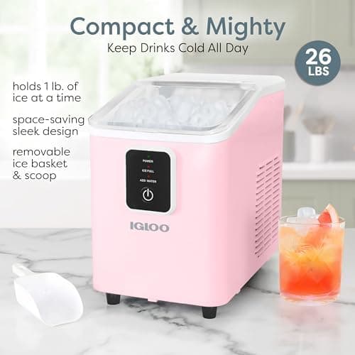 Igloo Portable Ice Maker with Scoop & Basket - Image 7