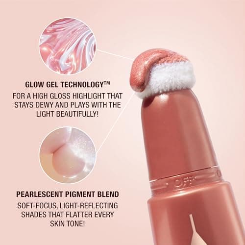 Charlotte Tilbury Glowgasm Beauty Light Wand Liquid Highlighter Makeup - Soft-Focus Pink Highlighter & Blush for Cheeks - Pearlescent, Weightless Radiant Finish - Pinkgasm - Image 7