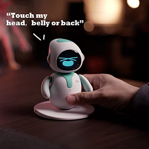 ENERGIZE LAB Eilik – Cute Robot Pets for Kids and Adults, Your Perfect Interactive Companion at Home or Workspace, Unique Gifts for Girls & Boys. - Image 2