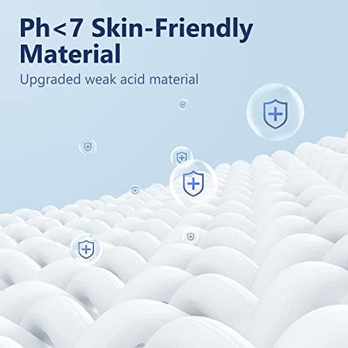 Funight KN95 Face Masks 50 Pack 5-Ply Breathable Filter Disposable Face Masks Black - Image 3