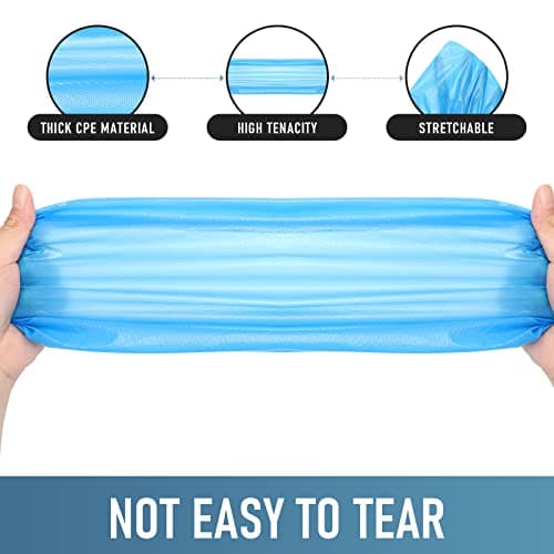 Buself Shoe Covers Disposable Non Slip - Pack of 100 (50 Pairs), Premium Waterproof and Recyclable Shoe Booties Covers for Indoors, Fits Up To 11 US Men and 13 US Women Size - Image 2