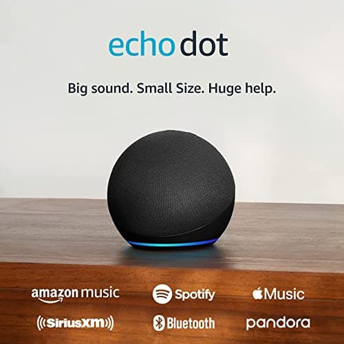 Amazon Echo Dot (newest model), Vibrant sounding Alexa speaker, Great for bedrooms, dining rooms and offices, Charcoal - Image 7