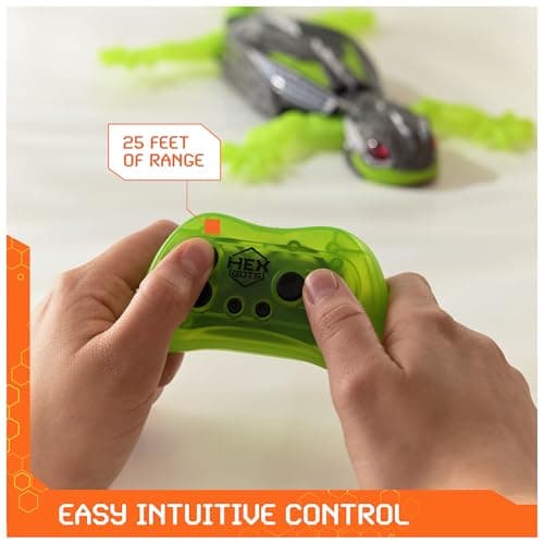 HEX BOTS Wall Crawler Gecko, Rechargeable Remote Control Robot Kids Toys, Climbs up Walls, RC Robot Toys for Boys & Girls Ages 4 & Up - Image 4