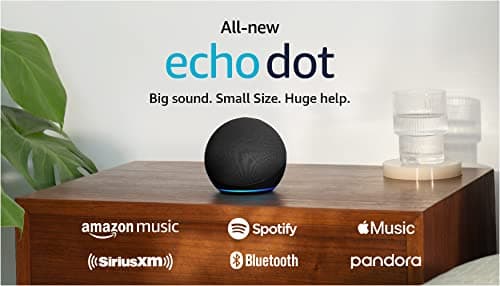 Amazon Echo Dot (newest model), Vibrant sounding Alexa speaker, Great for bedrooms, dining rooms and offices, Charcoal - Image 12