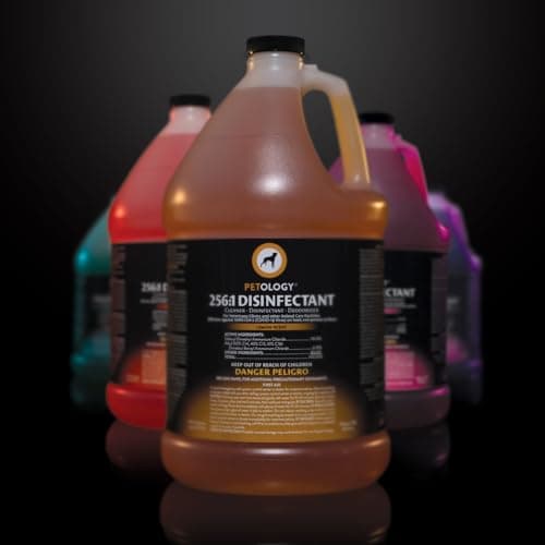 Petology 256:1 Disinfectant, 1 Gallon - Liquid Concentrate Disinfectant and Deodorizer, Sanitizer for Veterinary Clinics and Kennels, Effective Against Viruses and Bacteria (Fresh and Clean) - Image 7