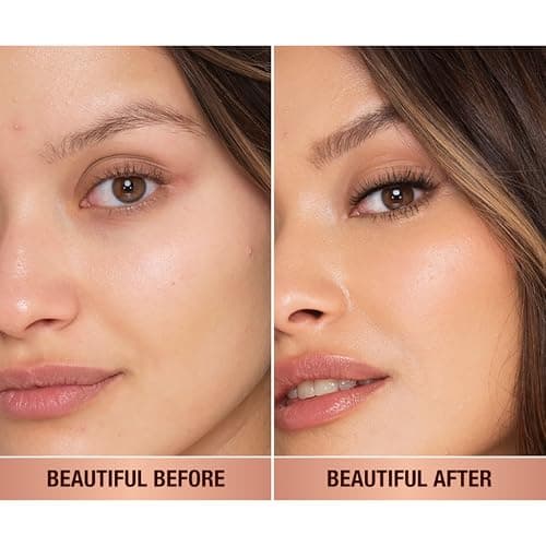 Charlotte Tilbury Beautiful Skin Medium Coverage Hydrating Foundation - Buildable Liquid Makeup for Instant Glow, Plumping Hydration & Lasting Skincare Benefits - 6 Neutral - Image 2