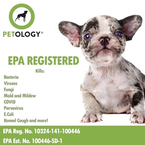 Petology 256:1 Disinfectant, 1 Gallon - Liquid Concentrate Disinfectant and Deodorizer, Sanitizer for Veterinary Clinics and Kennels, Effective Against Viruses and Bacteria (Fresh and Clean) - Image 5