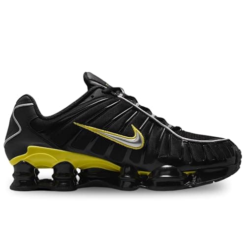 Nike Shox TL Mens Running Trainers CN0151 Sneakers Shoes (UK 10 US 11 EU 45, Black Metallic Silver 002) - Image 2