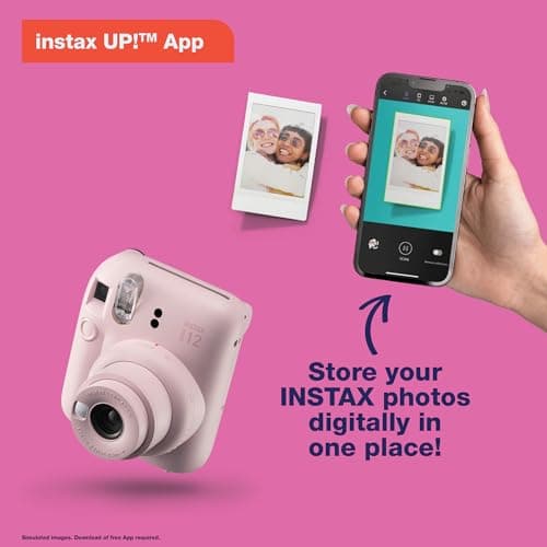 Fujifilm Instax Mini 12 Instant Film Camera - Pastel Blue - Image 5