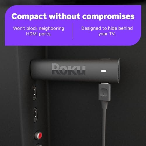 Roku Streaming Stick 4K - HDR & Dolby Vision Roku Streaming Device for TV with Voice Remote & Long-Range Wi-Fi - Free & Live TV - Image 4