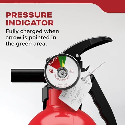 Kidde Multi Purpose Fire Extinguisher for Home, Office, Dorm, Residential, 1A10BC, 2 Pack - Image 5