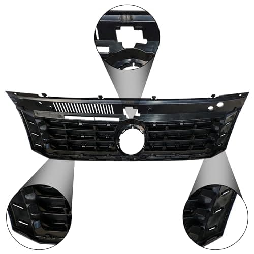 Tyrigion For 2012 2013 2014 2015 Volkswagen VW Passat Front Molding Grille Grill Chrome 561853651COQE - Image 5