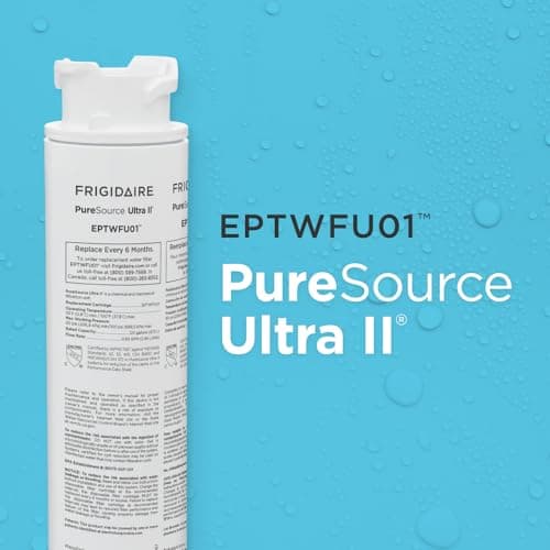 FRIGIDAIRE EPTWFU01 PureSource Ultra II Refrigerator Water Filter, 1 Count, White - Image 9