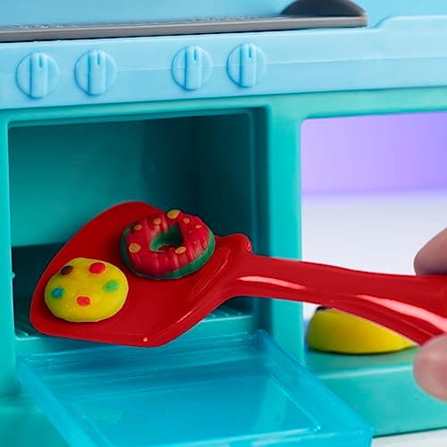 Play-Doh Kitchen Creations Busy Chef's Restaurant Playset, 2-Sided Play Kitchen Set, Preschool Cooking Toys, Kids Arts & Crafts, Ages 3+ - Image 5