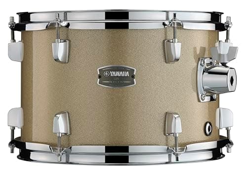 Yamaha Rydeen 5-Piece Drum Set With 22" Bass Drum, Floor Tom, 2 Toms With Ball Clamp And Wood Snare Drum, Champagne Glitter - Image 2