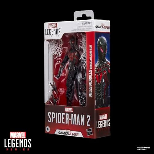 Marvel Legends Series Gamerverse Miles Morales Brooklyn 2099 Suit, Spider-Man 2 Video Game -Inspired Collectible 6 Inch Action Figure - Image 10