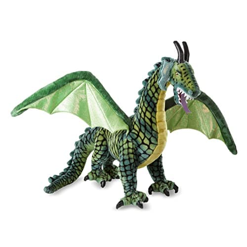 Melissa & Doug Lifelike Plush Giant Winged Dragon Stuffed Animal (36 x 40.5 x 16 in) - Image 9