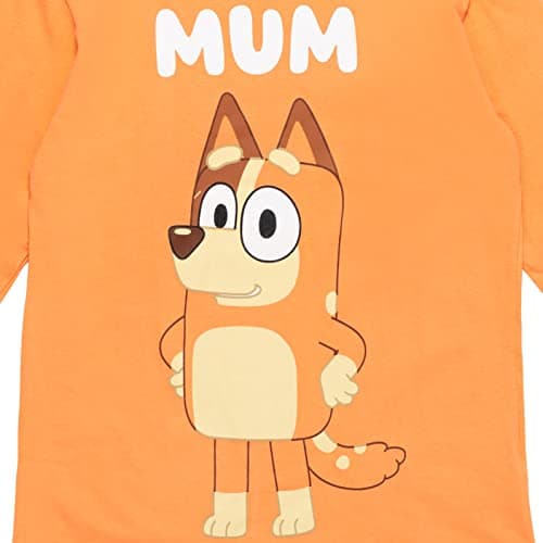 Bluey Mom Womens Matching Family T-Shirt Chilli Large - Image 3