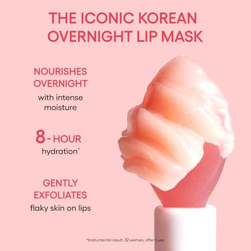 LANEIGE Lip Sleeping Mask, Berry: Nourishing Overnight Lip Treatment with Vitamin C, Shea & Murumuru Butter for Hydrating Dry, Flaky Lips - Image 4