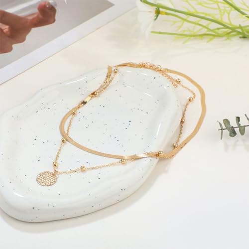 NEWITIN 69 Pieces Gold Jewelry Set for Women Fashion Costume Jewelry Gold Plated Necklace Bracelet Earrings Set for Women - Image 2