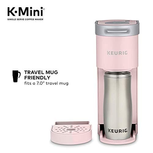 Keurig K-Mini Single Serve K-Cup Pod Coffee Maker, 6 to 12oz Brew size, with Cord Storage, Perfect for Small Spaces, Dusty Rose - Image 7