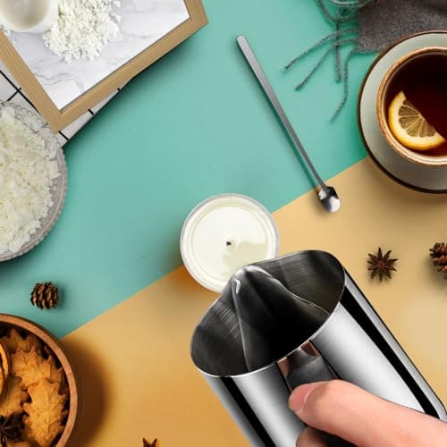 Soy Wax Candle Making Kit Supplies With Wax Melter, Natural Candle Wax For Candle Making, DIY Art&Crafts Kit for Adults,Beginner, Including 2lbs Soy Wax Flakes, Electric Stove,Candle Wick,Melting Pot - Image 7