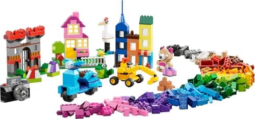 LEGO Classic Large Creative Brick Box 10698 | Building Toys for Boys & Girls, Ages 4-99, Develops Fine Motor Skills, W/ Storage Bin, 790 Pieces, Gift for Birthdays - Image 2