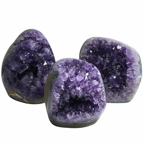 Nvzi Amethyst Crystal Rock, Real Amethyst Stone, Amathesis Crystal Cluster Geode, Purple Crystals and Healing Stones, Amatista Piedra Natural, Cuarzos Originales De Energia Y Piedras, Columnar(1.1LB) - Image 7