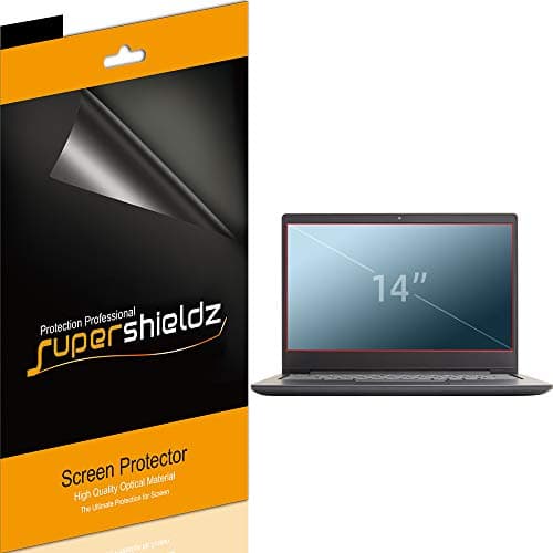 (3 Pack) Supershieldz for HP Pavilion 14, HP ChromeBook 14, HP Stream 14, Acer Chromebook 14, Acer Aspire 14, and ASUS VivoBook 14 (14 inch) Screen Protector, High Definition Clear Shield (PET)